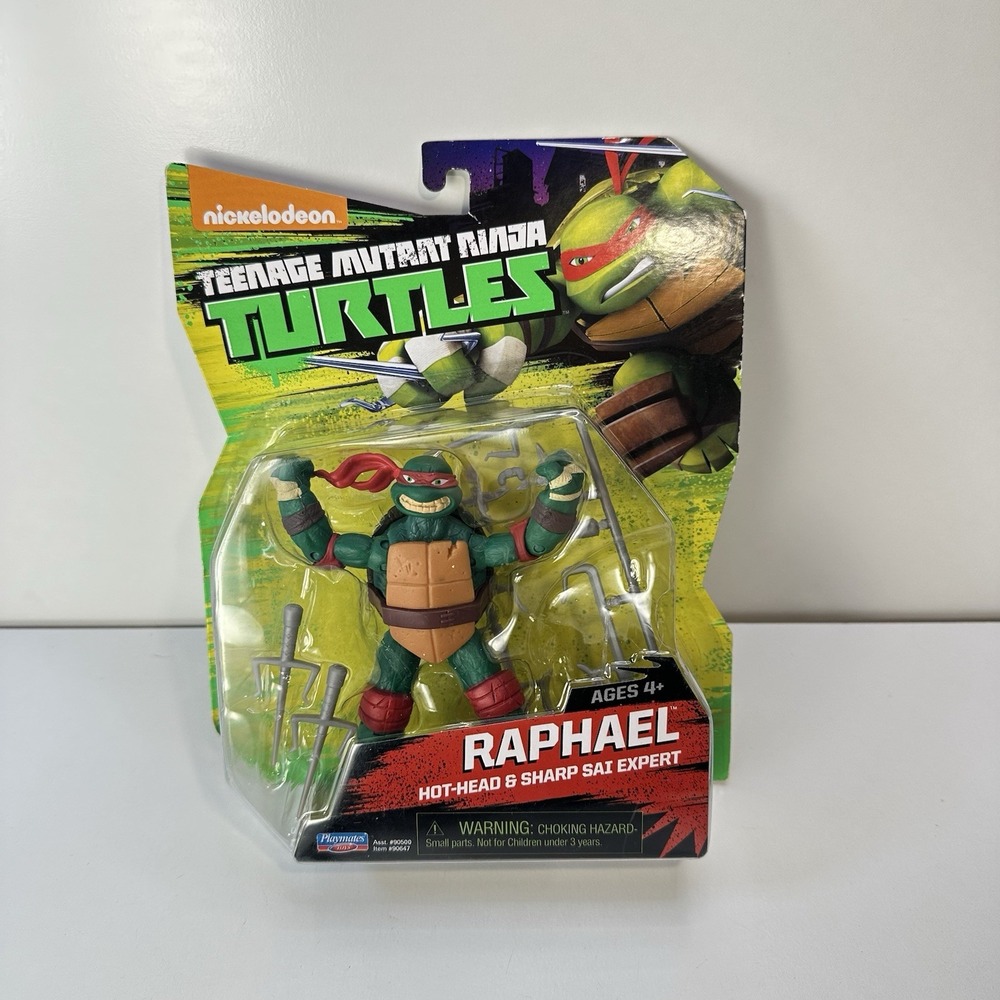 Teenage Mutant Ninja Turtles TMNT Raphael Figure - (Hot-Head & Sharp Sai Expert)